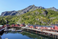 Fischerdorf auf den Lofoten 